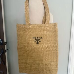 Brand new Prada  beauty item Tan Tote